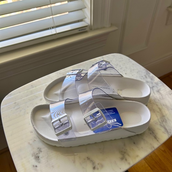 Birkenstock X Manolo Blahnik Arizona Slide SZ 38 NWT - Picture 6 of 10